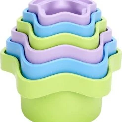 Green Toys Baby Cadeau - Sleutel Rammelaar - Stapelaar - Trekolifant -Duurzamer-speelgoed Winkel 550x603 1