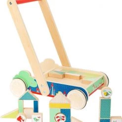 Small Foot Company Small Foot - Building Blocks Baby Walker "Move It!"