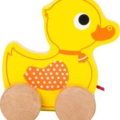 Small Foot Company Small Foot Trekdier Eend Geel -Duurzamer-speelgoed Winkel 550x612 4