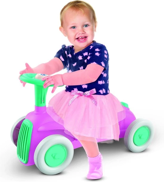 Baby Clementoni - Mijn Eerste Loopauto Roze, Ride On Speelgoedauto, Rijspeelgoed 4 Baby Clementoni - Mijn Eerste Loopauto Roze, Ride On Speelgoedauto, Rijspeelgoed - Afbeelding 4