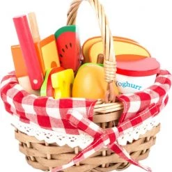 Small Foot Company Small Foot - Picnic Basket With Cuttable Fruits