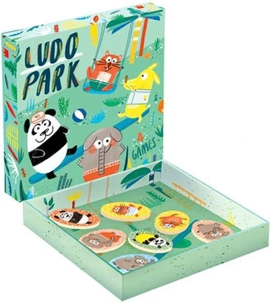 Gezelschapsspellen Ludo Park Djeco 2 Gezelschapsspellen Ludo Park Djeco - Afbeelding 2