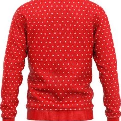 JAP Christmas JAP Foute Kersttrui - Rudolf Met 3D Neus Voor Volwassenen - Kerst - Dames En Heren - Kerstcadeau - M - Rood -Duurzamer-speelgoed Winkel 550x624 1