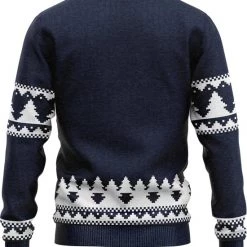 JAP Christmas JAP Foute Kersttrui - Santa Let It Snow - Kerstcadeau Volwassenen - Dames En Heren - Kerst - XL - Blauw -Duurzamer-speelgoed Winkel 550x625 11