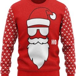 JAP Christmas JAP Foute Kersttrui - Santa Ho Ho Ho - Kerstcadeau Volwassenen - Dames En Heren - Kerst - XL - Rood