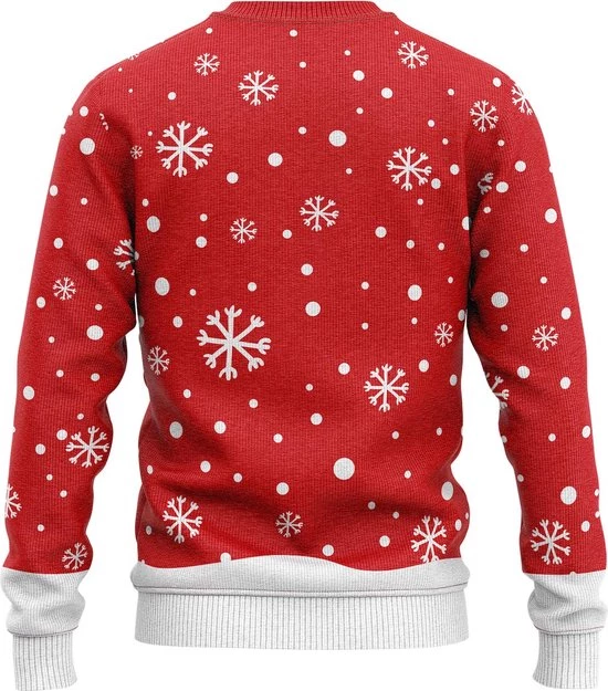 JAP Christmas JAP Foute Kersttrui - Rudolf Het Rendier - Kerstcadeau - Voor Kinderen - Kerst - 4/5 Jaar - Rood 2 JAP Christmas JAP Foute Kersttrui - Rudolf Het Rendier - Kerstcadeau - Voor Kinderen - Kerst - 4/5 Jaar - Rood - Afbeelding 2