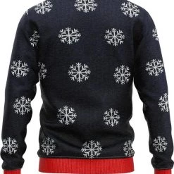 JAP Christmas JAP Foute Kersttrui - Santastring - Kerstcadeau Volwassenen - Dames En Heren - Kerst - L - Blauw -Duurzamer-speelgoed Winkel 550x625 34