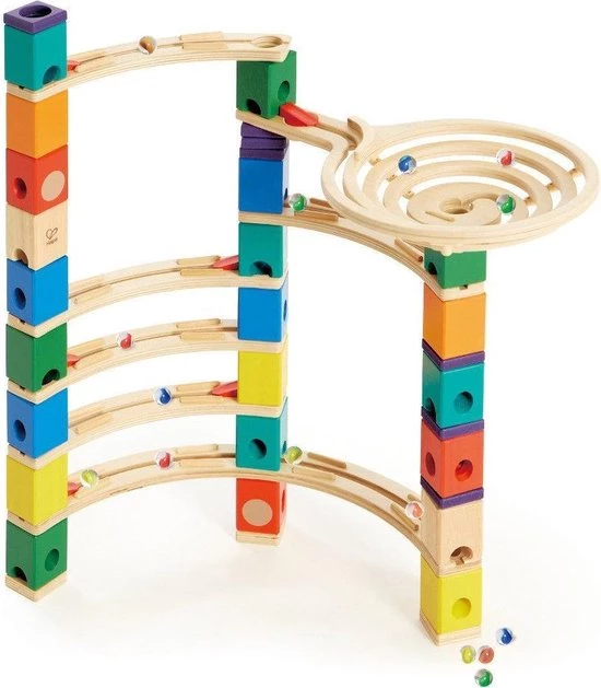 Hape Quadrilla Xcellerator - Houten Knikkerbaan 9 Hape Quadrilla Xcellerator - Houten Knikkerbaan - Afbeelding 9