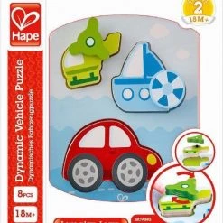 Hape Voertuigen Vormenpuzzel -Duurzamer-speelgoed Winkel 550x630