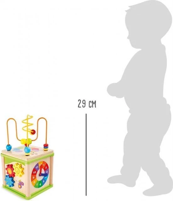 Small Foot Company Houten Speelgoed - Kralenspiraal - Small Foot Training Kubus Met Loop Insecten Hout 7 Small Foot Company Houten Speelgoed - Kralenspiraal - Small Foot Training Kubus Met Loop Insecten Hout - Afbeelding 7