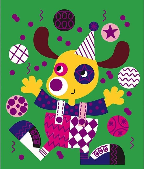 Janod Kraskaarten Carnaval +4jr 8 Janod Kraskaarten Carnaval +4jr - Afbeelding 8