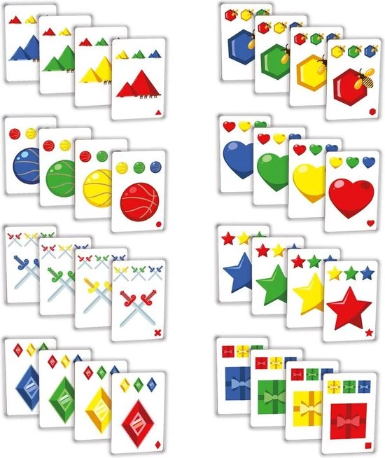 Biobuddi Kaartspellen Quartet Shapes BB-8001 3 Biobuddi Kaartspellen Quartet Shapes BB-8001 - Afbeelding 3