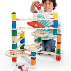 Hape Houten Knikkerbaan Basisset Kogelbaan - Hout -Duurzamer-speelgoed Winkel 550x656