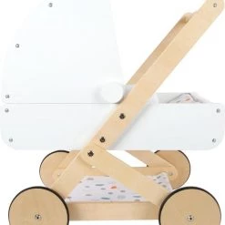 Small Foot Company Poppenwagen ''Little Button'' - Houten Speelgoed Vanaf 3 Jaar -Duurzamer-speelgoed Winkel 550x660 1
