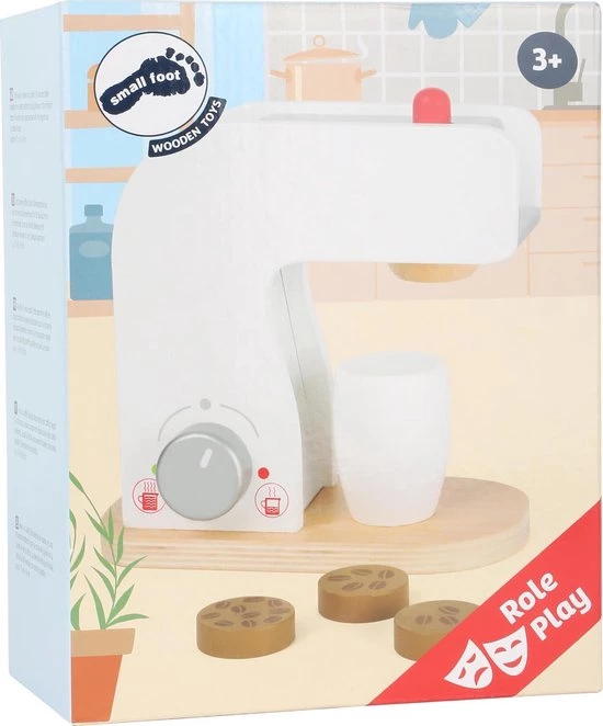Small Foot Company Small Foot - Coffee Machine For Play Kitchens 4 Small Foot Company Small Foot - Coffee Machine For Play Kitchens - Afbeelding 4