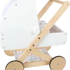 Small Foot Company Poppenwagen ''Little Button'' - Houten Speelgoed Vanaf 3 Jaar -Duurzamer-speelgoed Winkel 550x662