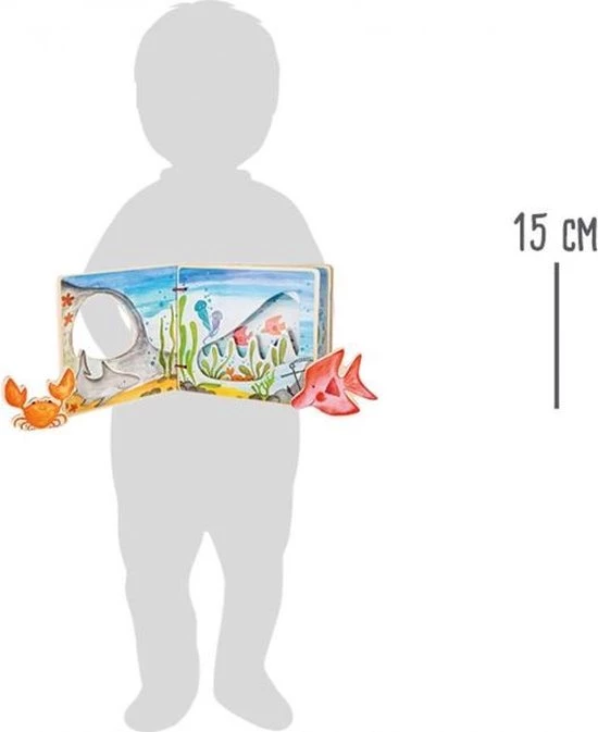 Small Foot Company Small Foot Interactief Prentenboek Onderwaterwereld 5 Small Foot Company Small Foot Interactief Prentenboek Onderwaterwereld - Afbeelding 5