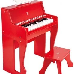 Hape Piano Met Lichtjes Rood
