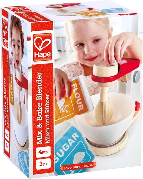 Hape Houten Speelgoedkeukenmachine 7 Hape Houten Speelgoedkeukenmachine - Afbeelding 7