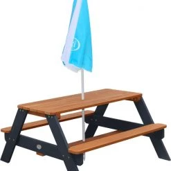 AXI Nick Picknicktafel Antraciet/bruin - Parasol Blauw/wit -Duurzamer-speelgoed Winkel 550x690 3