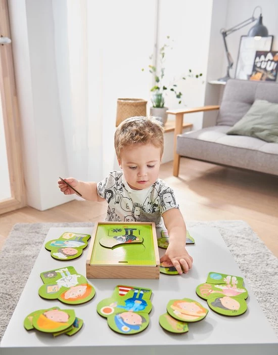 Haba Houten Puzzel Beroepenmix 24 Stukjes 3 Haba Houten Puzzel Beroepenmix 24 Stukjes - Afbeelding 3