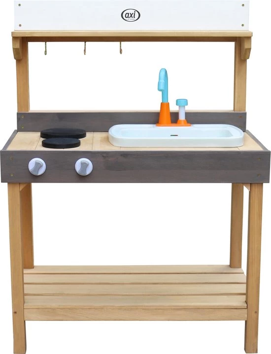 AXI Rosa Zand & Water Speelkeuken Medium - Incl. 17-delige Accessoire Set - Modder Keuken 18 AXI Rosa Zand & Water Speelkeuken Medium - Incl. 17-delige Accessoire Set - Modder Keuken - Afbeelding 18