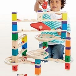 Hape Houten Knikkerbaan Basisset Kogelbaan - Hout -Duurzamer-speelgoed Winkel 550x721 1