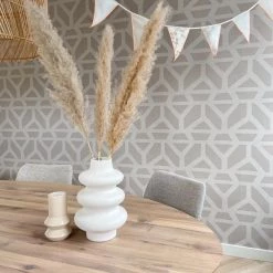 L.A.P. Atelier Vlaggenlijn Naturel | 7,5 Meter | Stoffen Vlaggetjes | Duurzaam & Handgemaakt | Naturel Wit -Duurzamer-speelgoed Winkel 550x733 1