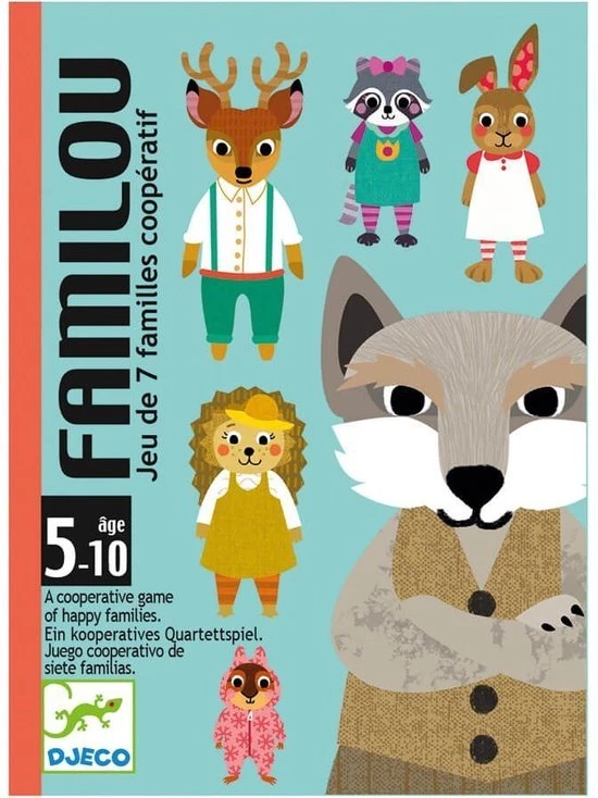 Djeco Kaartspel Familou | 2 Tot 4 Spelers 6 Djeco Kaartspel Familou | 2 Tot 4 Spelers - Afbeelding 6