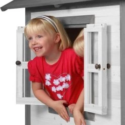 AXI Beach Lodge XL Speelhuis In Wit - Met Verdieping En Witte Glijbaan - Speelhuisje Voor De Tuin / Buiten - FSC Hout - Speeltoestel Voor Kinderen 28 AXI Beach Lodge XL Speelhuis In Wit - Met Verdieping En Witte Glijbaan - Speelhuisje Voor De Tuin / Buiten - FSC Hout - Speeltoestel Voor Kinderen -Duurzamer-speelgoed Winkel 550x734