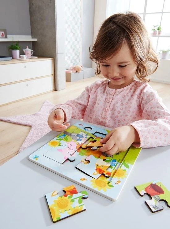 HABA Houten Raampuzzel Dierenvrienden 4 HABA Houten Raampuzzel Dierenvrienden - Afbeelding 4