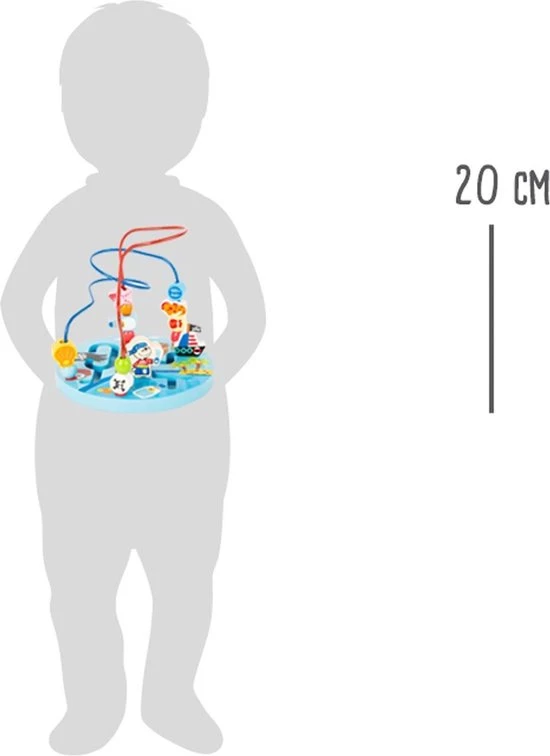 Small Foot Company Small Foot Kralenframe Zeerovers 2 Small Foot Company Small Foot Kralenframe Zeerovers - Afbeelding 2