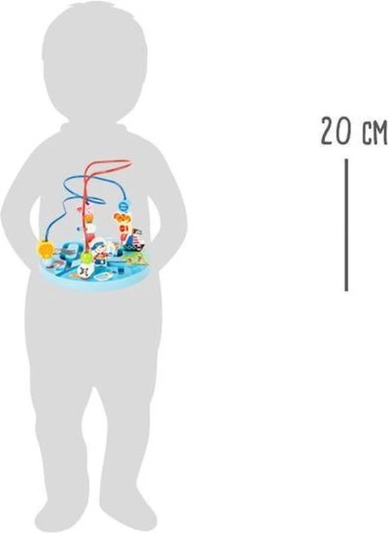 Small Foot Company Small Foot Kralenframe Zeerovers 4 Small Foot Company Small Foot Kralenframe Zeerovers - Afbeelding 4