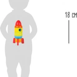 Small Foot Company Small Foot Stapel Raket Gekleurd 8 Small Foot Company Small Foot Stapel Raket Gekleurd -Duurzamer-speelgoed Winkel 550x756