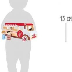 Small Foot Company Small Foot Ijscowagen Xl Hout Jongens 30 Cm Wit/rood 4-delig -Duurzamer-speelgoed Winkel 550x760 3