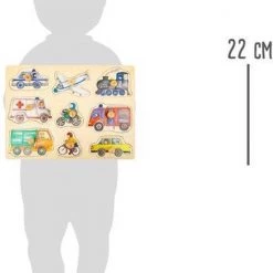 Small Foot Company Small Foot - City Vehicles Puzzle 8 Small Foot Company Small Foot - City Vehicles Puzzle -Duurzamer-speelgoed Winkel 550x763