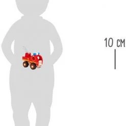 Small Foot Company Small Foot Brandweervoertuig Rood 13 X 7 X 10 Cm -Duurzamer-speelgoed Winkel 550x763 7