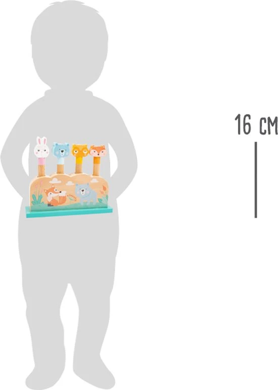 Small Foot Company Vorm Insteek Spel In Pastel Kleuren 3 Small Foot Company Vorm Insteek Spel In Pastel Kleuren - Afbeelding 3