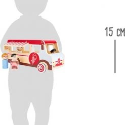 Small Foot Company Small Foot Ijscowagen Xl Hout Jongens 30 Cm Wit/rood 4-delig -Duurzamer-speelgoed Winkel 550x771 6