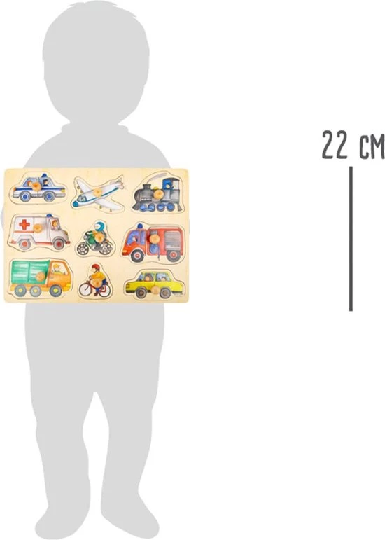 Small Foot Company Small Foot - City Vehicles Puzzle 3 Small Foot Company Small Foot - City Vehicles Puzzle - Afbeelding 3