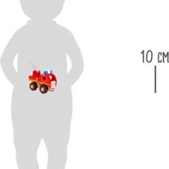 Small Foot Company Small Foot Brandweervoertuig Rood 13 X 7 X 10 Cm -Duurzamer-speelgoed Winkel 550x774 6