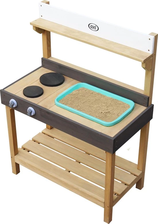 AXI Rosa Zand & Water Speelkeuken Medium - Incl. 17-delige Accessoire Set - Modder Keuken 2 AXI Rosa Zand & Water Speelkeuken Medium - Incl. 17-delige Accessoire Set - Modder Keuken - Afbeelding 2