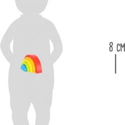 Small Foot Company Small Foot - Wooden Building Blocks Rainbow -Duurzamer-speelgoed Winkel 550x782 4