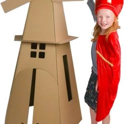 Kartonnen Windmolen - Cadeau Van Duurzaam Karton - Hobbykarton - KarTent -Duurzamer-speelgoed Winkel 550x790 1