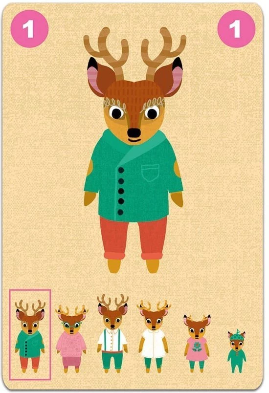 Djeco Kaartspel Familou | 2 Tot 4 Spelers 5 Djeco Kaartspel Familou | 2 Tot 4 Spelers - Afbeelding 5