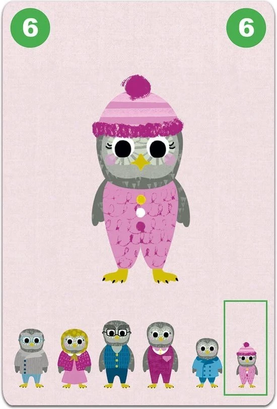 Djeco Kaartspel Familou | 2 Tot 4 Spelers 2 Djeco Kaartspel Familou | 2 Tot 4 Spelers - Afbeelding 2